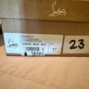 Size 37 Louboutin’s
